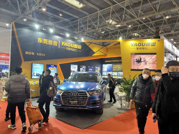 智能电吸门领先品牌YAGU雅固亮相雅森北京展会